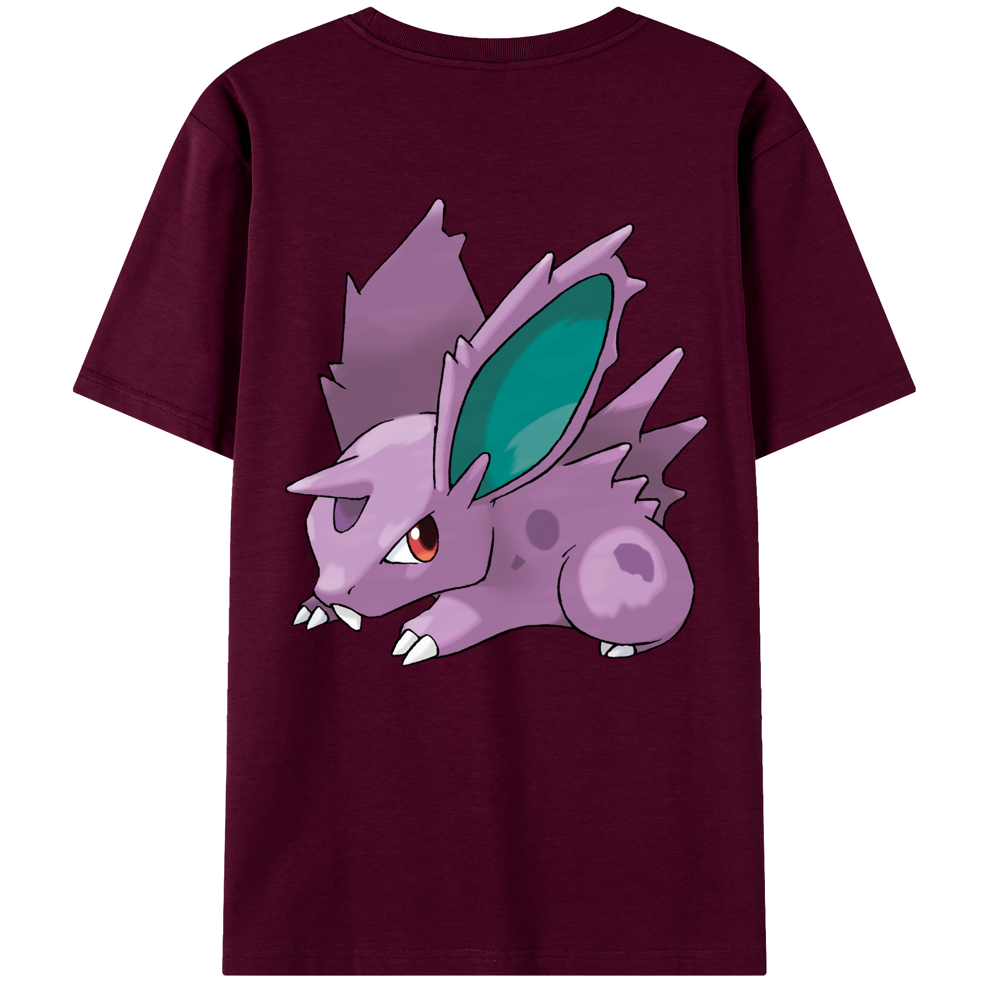 （画像用） ポケットモンスター Pokémon レディース半袖Tシャツ(バックプリント)